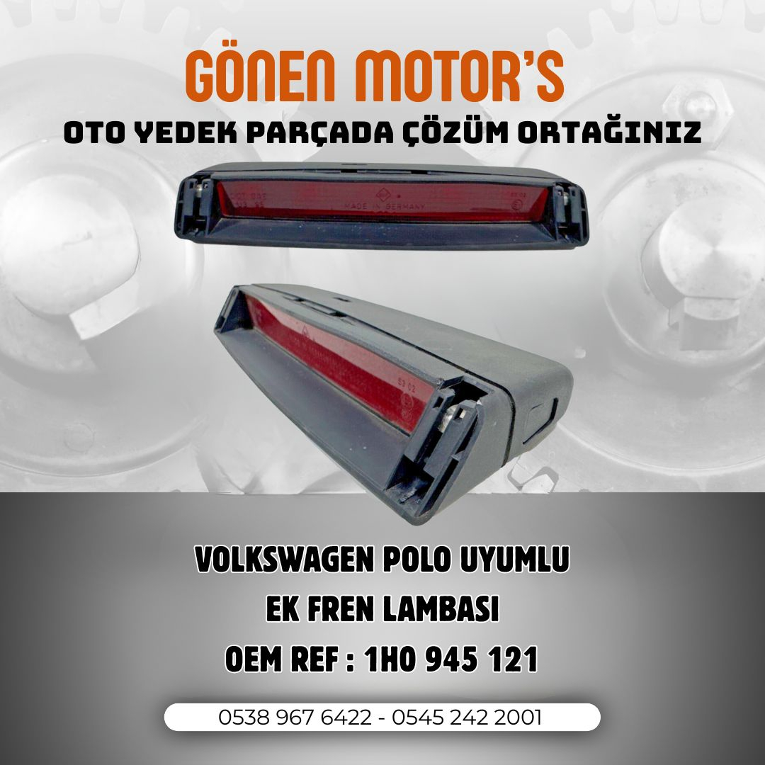 121 - POLO 6N HB / POLO CLASSİC / POLO VARİANT EK FREN LAMBASI